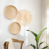 Adah Bamboo Baskets & Sun - Set of 3