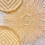 Adah Bamboo Baskets & Sun - Set of 3