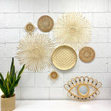 Alyssa Bamboo & Rattan Baskets - Set of 7