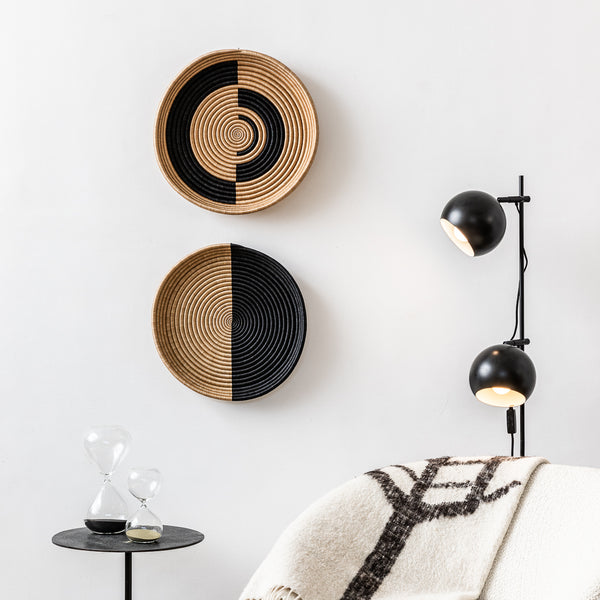 Sisal Hanging Trays - Set of 2