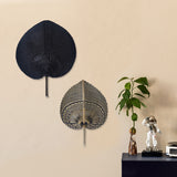 Nunga Bamboo Fan Natural & Black L